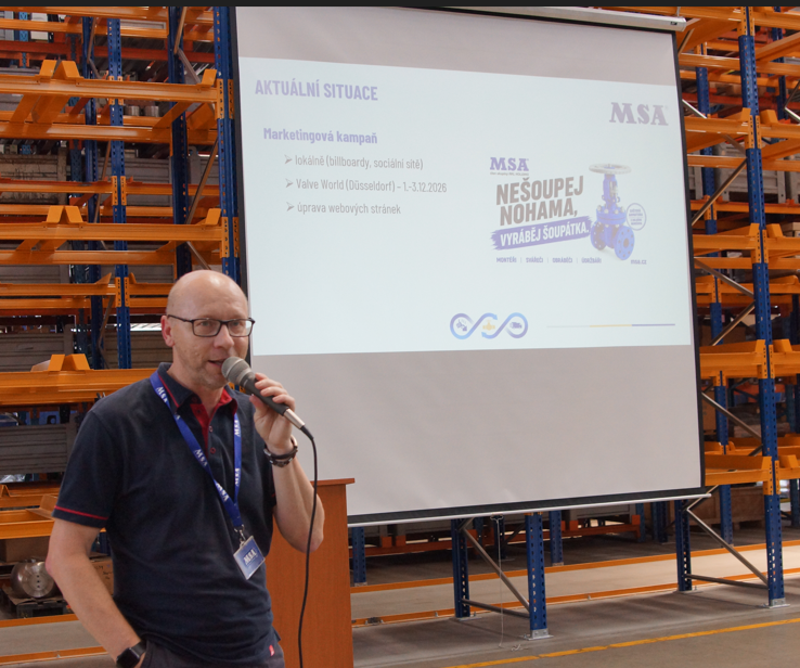 Meeting with Employees at MSA